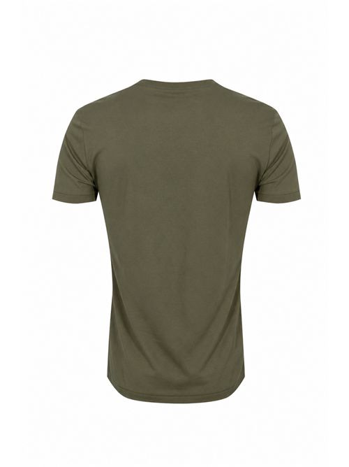 T-shirt in cotone con logo Pony Green POLO RALPH LAUREN | 710671438522